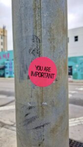 du bist wichtig
